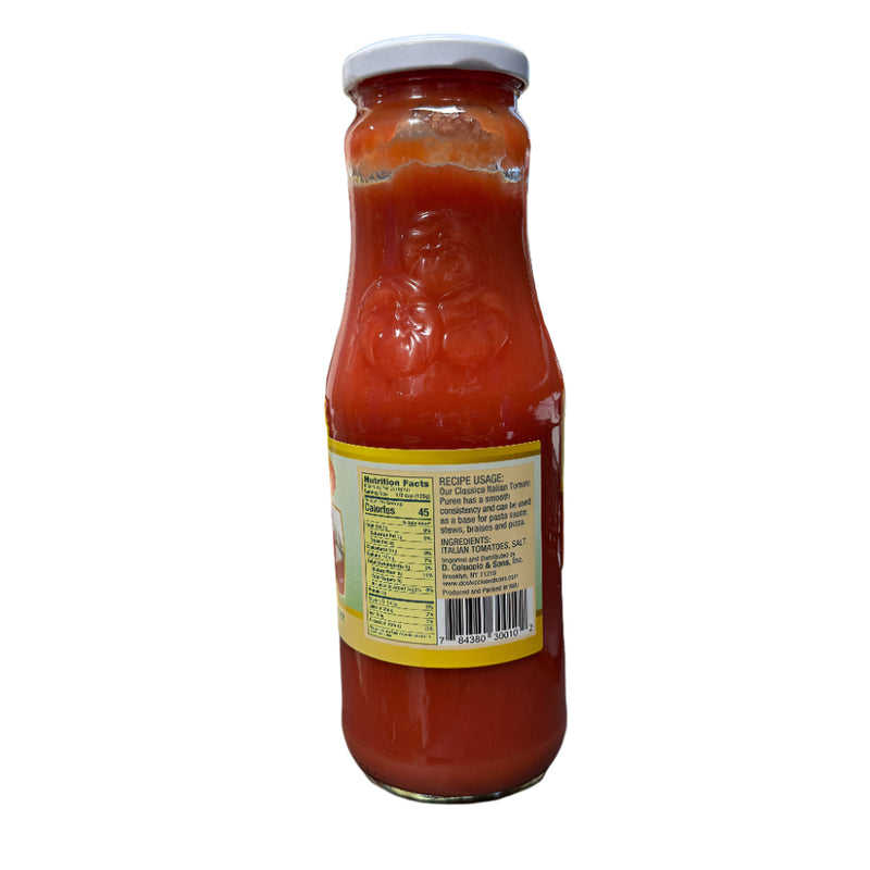 Marinella Italian Tomato Puree, Passata Classica, 24 oz