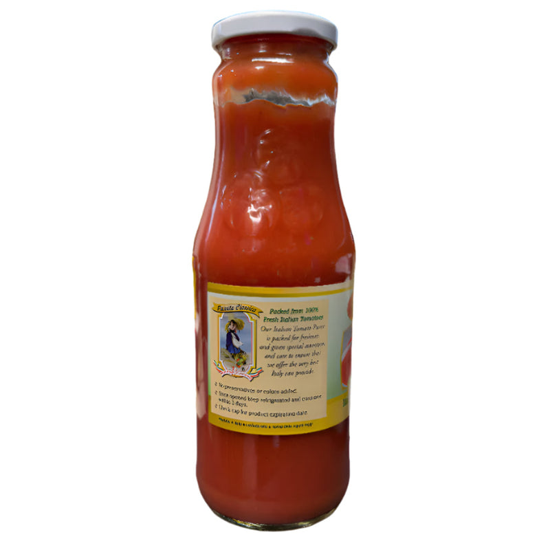 Marinella Italian Tomato Puree, Passata Classica, 24 oz