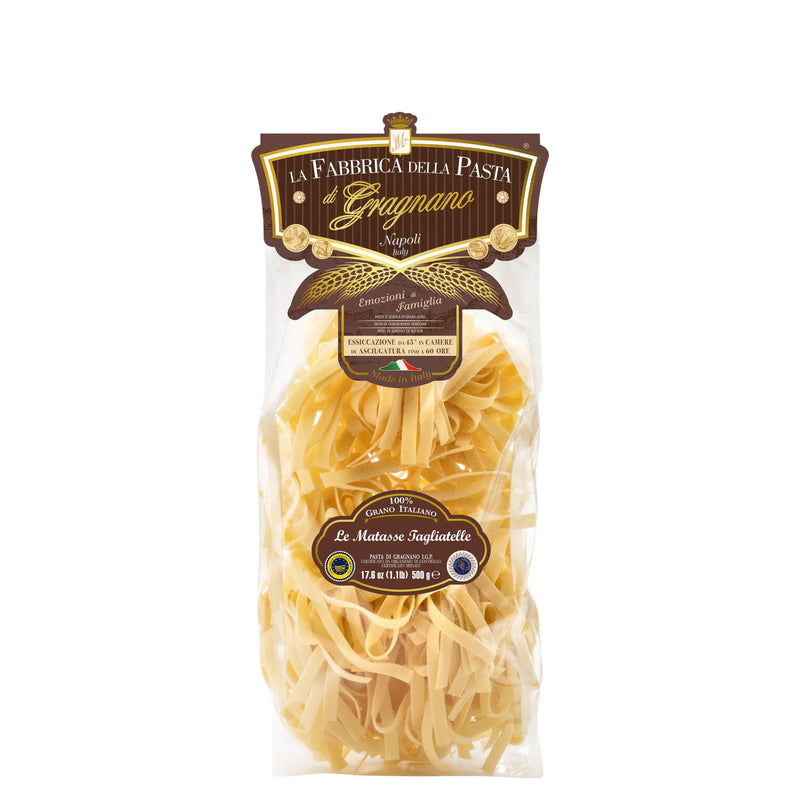 La Fabbrica Della Pasta Matasse Tagliatelle #461, 17.6 oz | 500gr