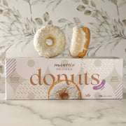 Maxtris Donuts Panna – Cream-Glazed Mini Donuts, Gluten Free, (210g, 6-Pack)