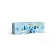 Maxtris Donuts Vanilla, Glazed Mini Donuts, Gluten Free, (210g, 6-Pack)