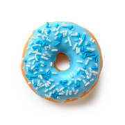 Maxtris Donuts Vanilla, Glazed Mini Donuts, Gluten Free, (210g, 6-Pack)