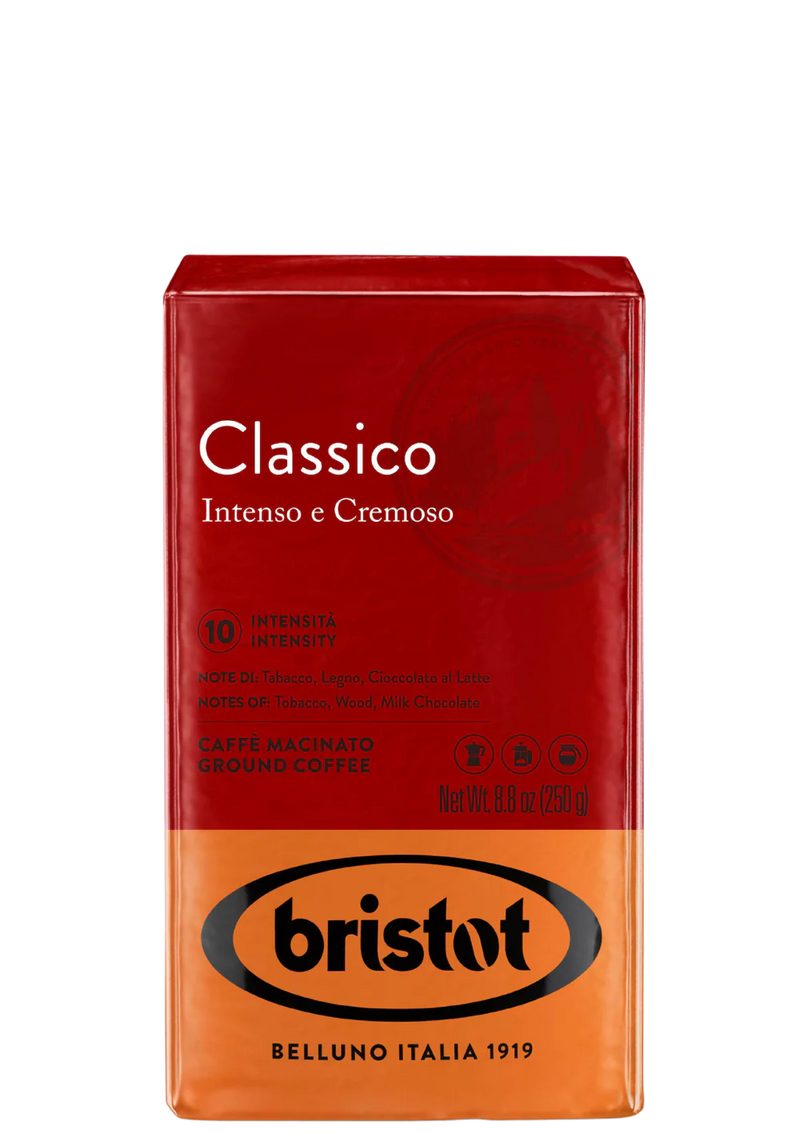 Bristot Classico coffee package on a white background