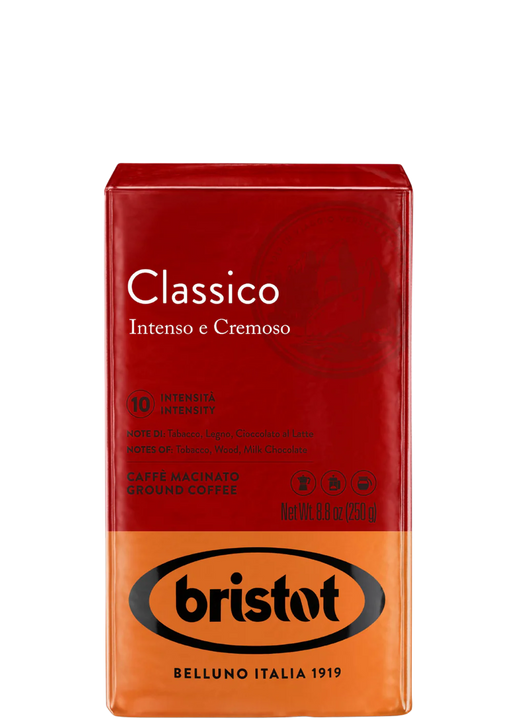 Bristot Classico coffee package on a white background