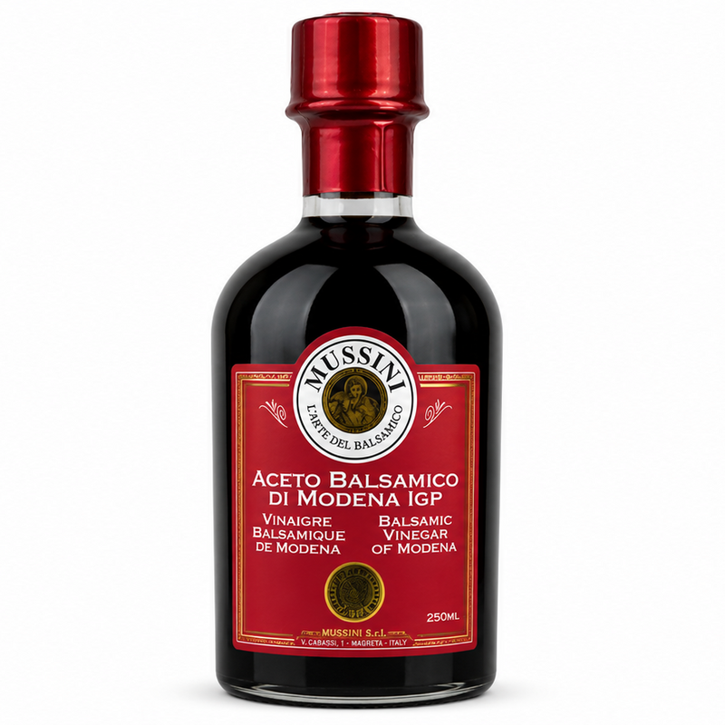 Mussini Aceto Balsamico di Modena IGP 1 Gold Medal – 16.9 fl oz | 500ml