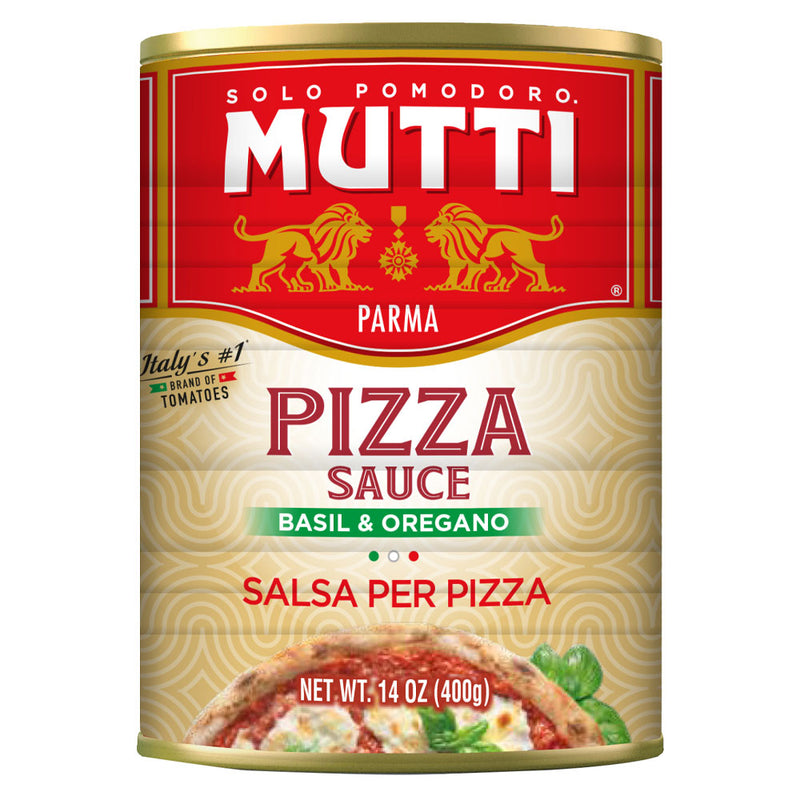 Mutti Basil & Oregano Pizza Sauce, 14 oz | 400g