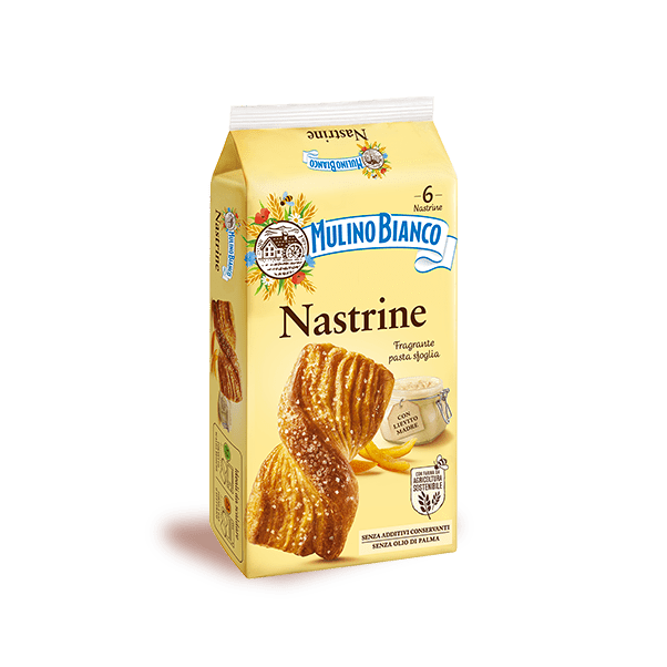 Mulino Bianco Nastrine, 6 Nastrine, 240g