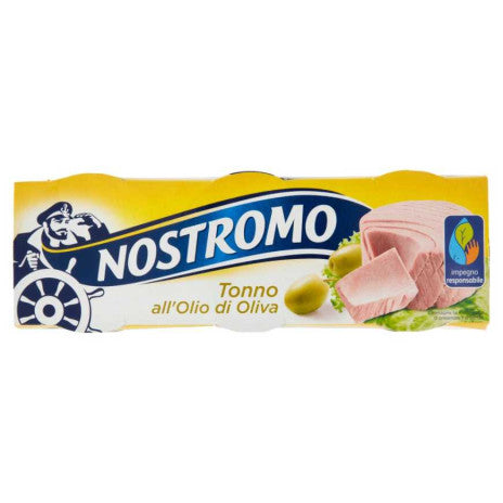 Nostromo Tonno all'Olio di Oliva, 3 x 70g, 210g