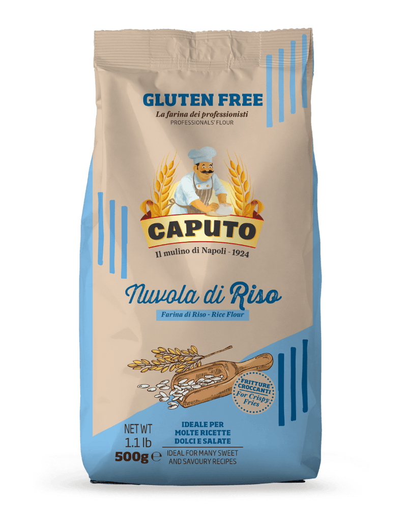 Caputo Rice Flour Gluten Free, Farina Di Riso, 17.64 oz | 500g