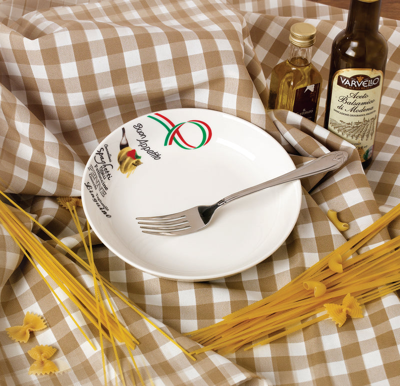 Buon Appetito 5 Piece Porcelain Pasta Set