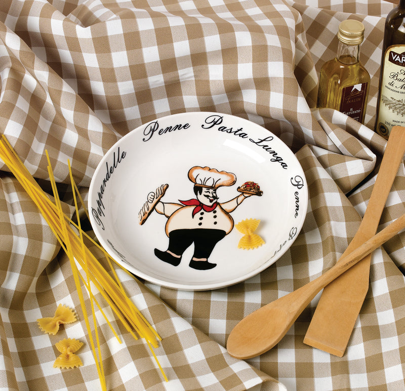 Chef 5 Piece Porcelain Pasta Set