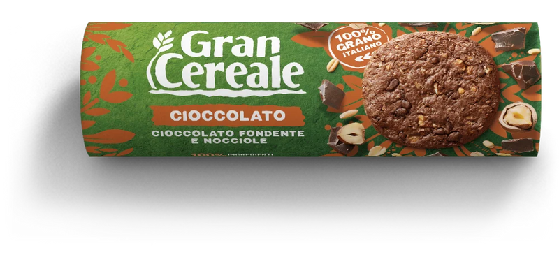 Gran Cereale Dark Chocolate & Hazelnut Cookies – 8.11 oz (230g)