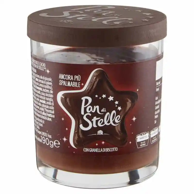 Pan Di Stelle Cream, Cocoa Hazelnut Spread, 190g
