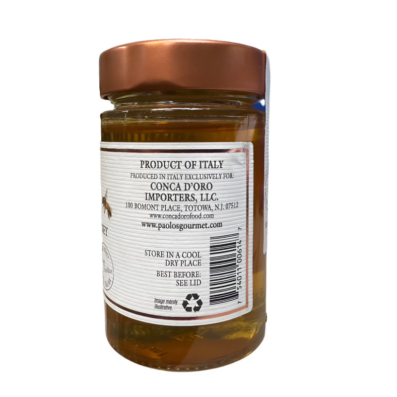 Paolo's Acacia Honey, 100% Pure Italian Honey, 8.8 oz | 250g
