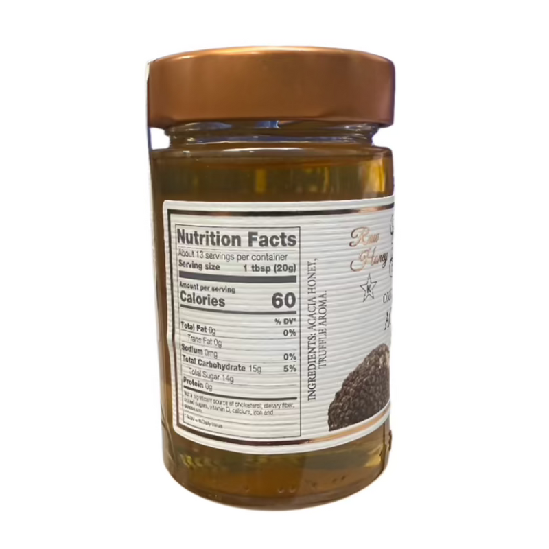 Paolo's Acacia Honey & Truffle, 100% Pure Italian Honey, 8.8 oz | 250g