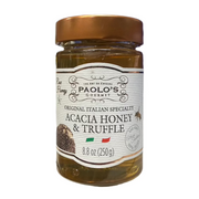 Paolo's Acacia Honey & Truffle, 100% Pure Italian Honey, 8.8 oz | 250g