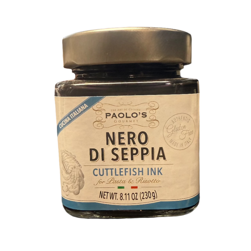 Paolo's Cuttlefish Ink, Nero Di Seppia, Black ink, 8.11 oz | 230g
