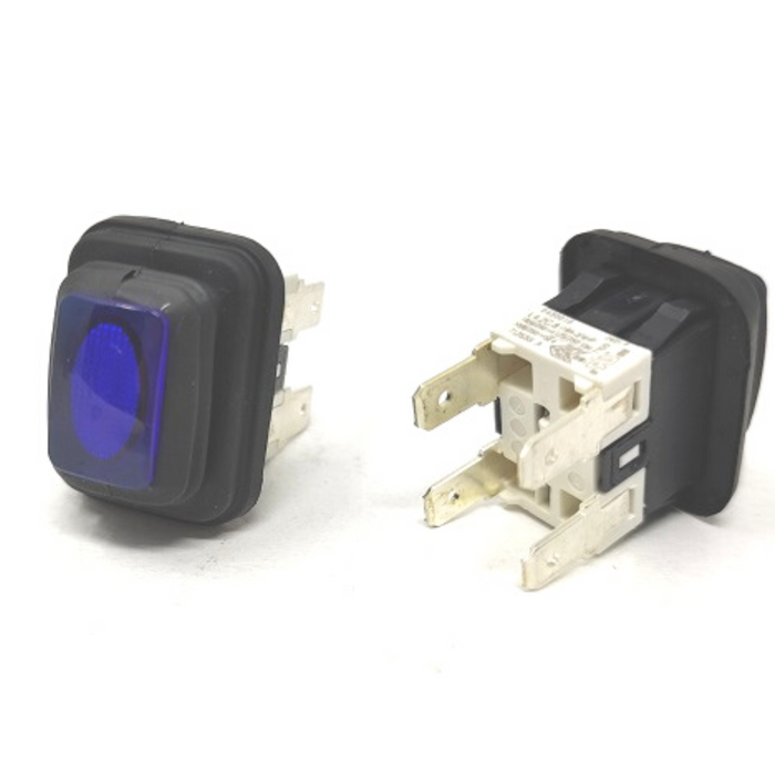 Didiesse Frog Switch Blue Indicator Button, Code FR004