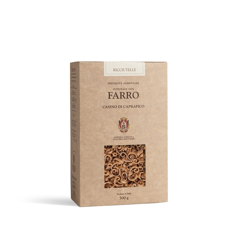 Casino Di Caprafico Farro Pasta Ricciutelle, 17.6 oz | 500g