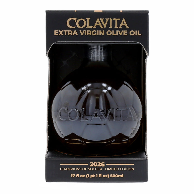 Colavita 2026 Soccer Cup Bottle Extra Virgin Olive Oil, 500ml