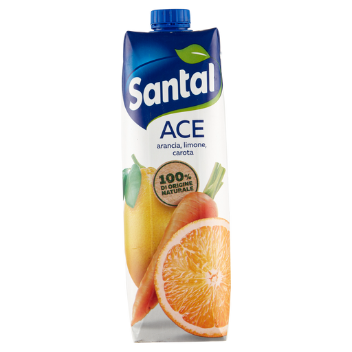 Santal ACE Arancia, Carota, Limone - Orange carrot and lemon, 1 LT | 1000ml