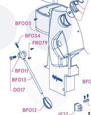 Didiesse BABY Frog Lever Bushing, BF011