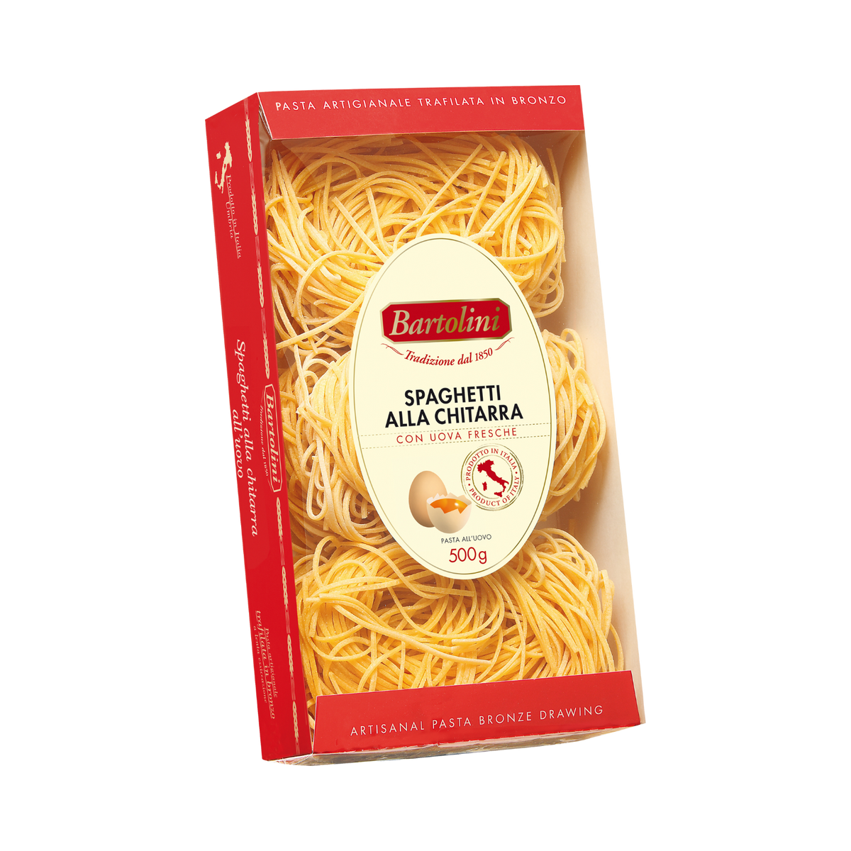 Bartolini Spaghetti Alla Chitarra Egg Pasta, 17.6 oz | 500g — Piccolo's ...