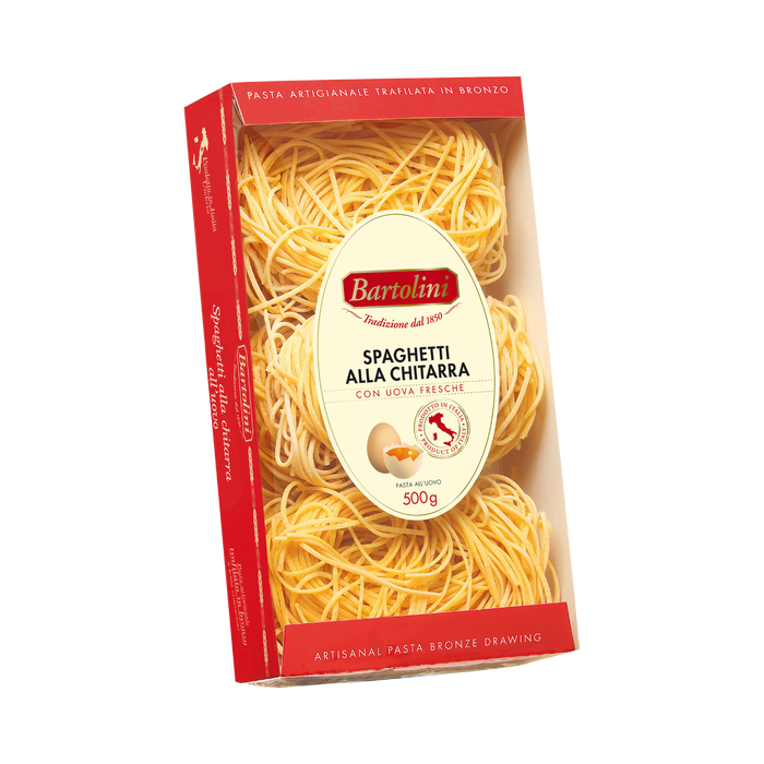 Bartolini Spaghetti Alla Chitarra Egg Pasta, 17.6 oz | 500g