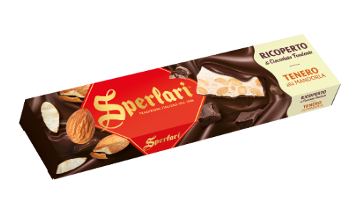 Sperlari Soft Nougat Coated W/ Dark Chocolate, 7.05 oz | 200g
