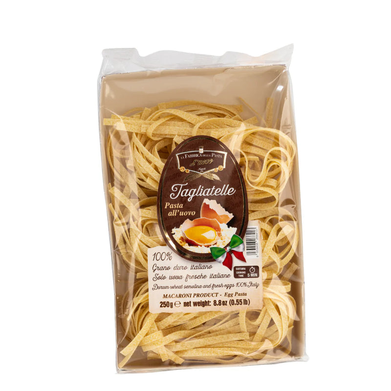 La Fabbrica Della Pasta Tagliatelle Egg Pasta, #644, 8.8 oz | 250g