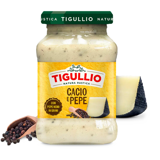 Tigullio Cacio E Pepe Pasta Sauce, 6.7 oz | 190g