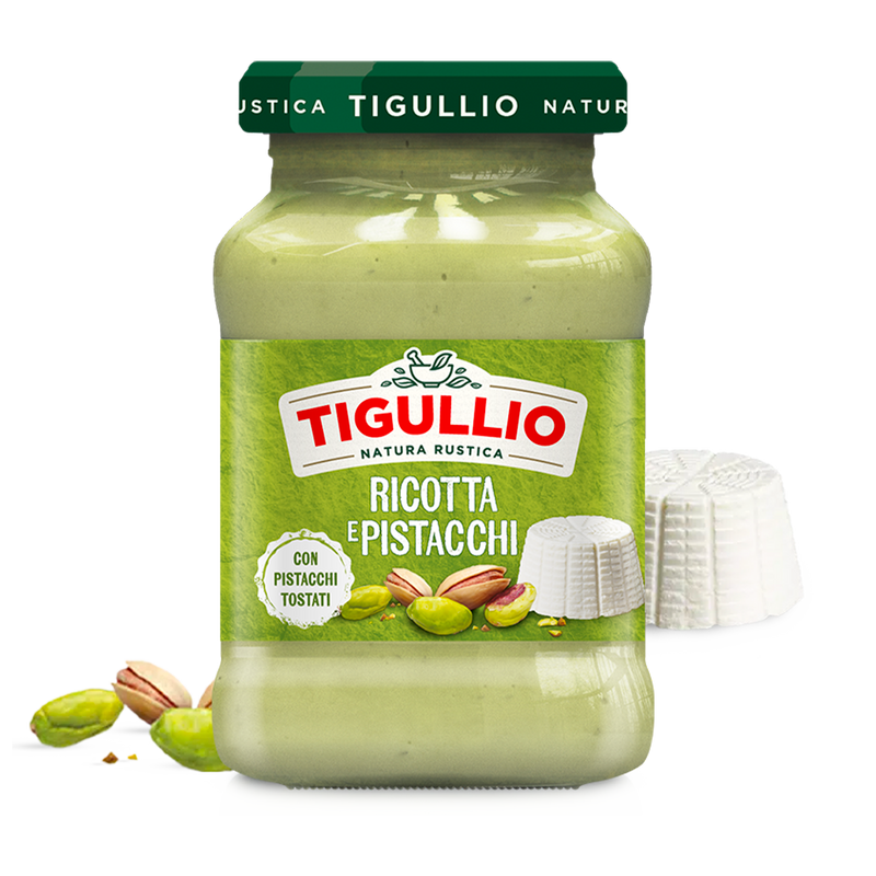 Tigullio Ricotta & Pistachio Pesto – 185g (6.5 oz)