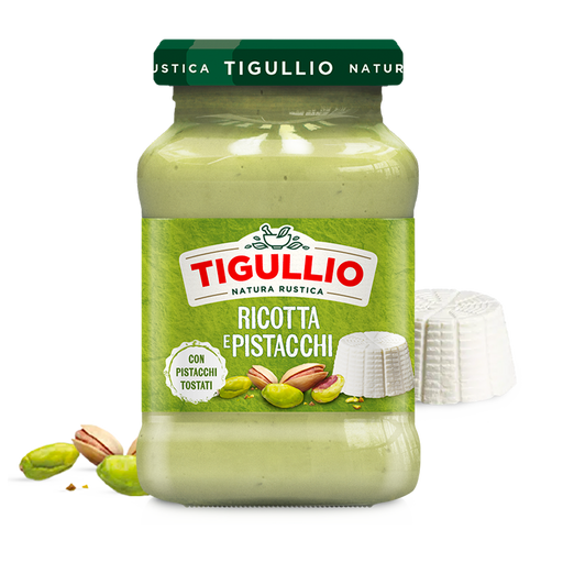Tigullio Ricotta & Pistachio Pesto – 185g (6.5 oz)