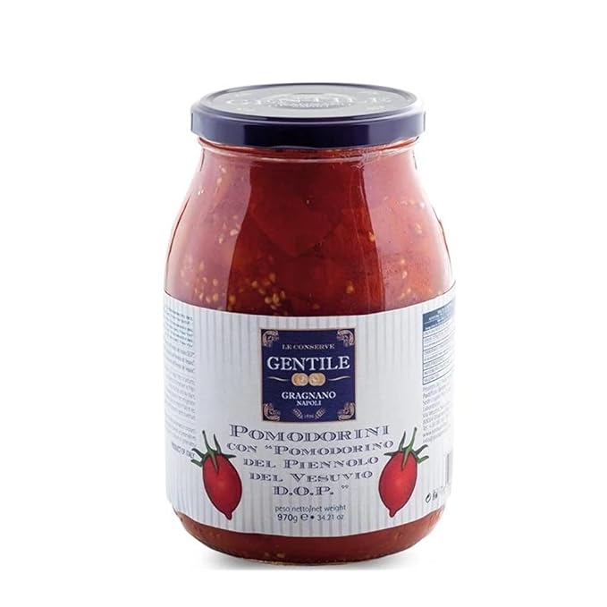 Gentile Certified San Marzano Tomato D.O.P Glass Jar, 32.73 | 928g