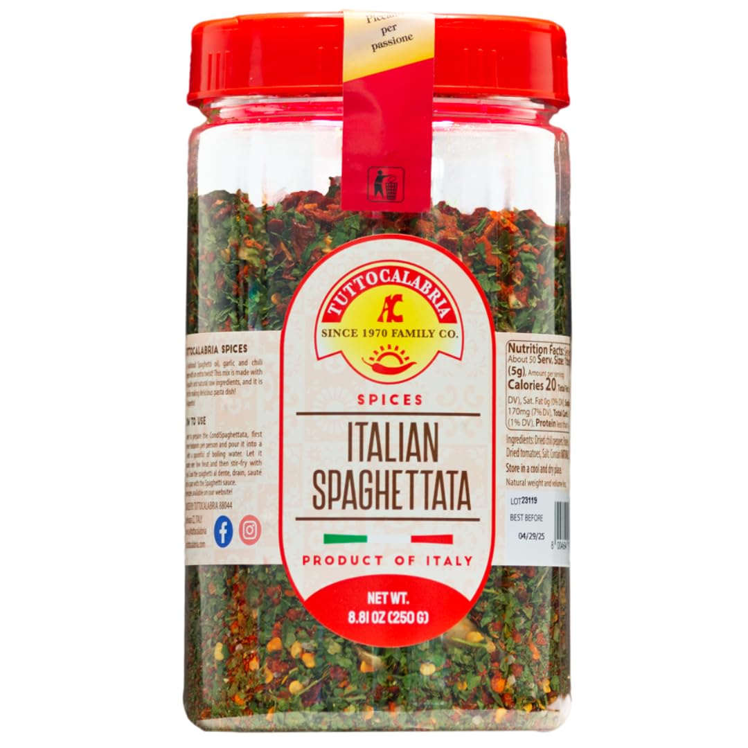 Tutto Calabria Spaghettata alla Aglio, Olio e Peperoncino, Ready Mix ...