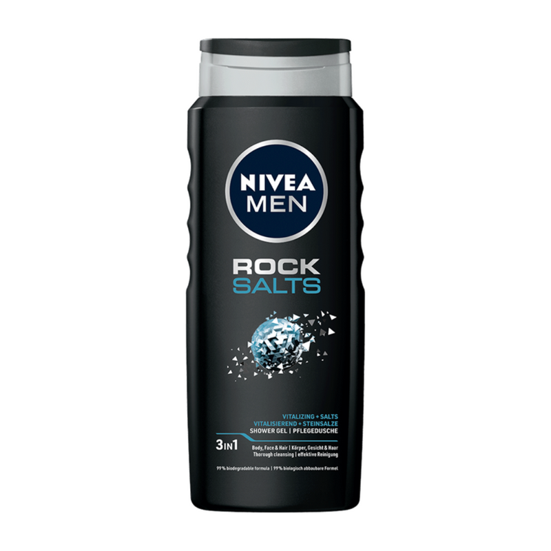 Nivea Men Rock Salts Shower Gel, 250ml