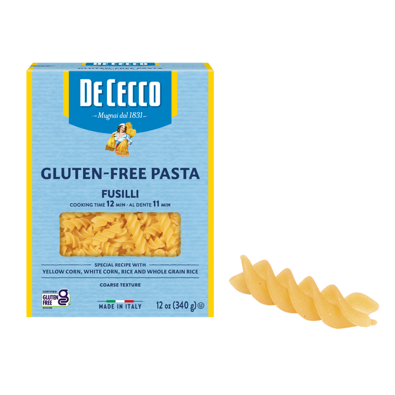 De Cecco Gluten Free Fusilli Pasta, 12 oz | 340g