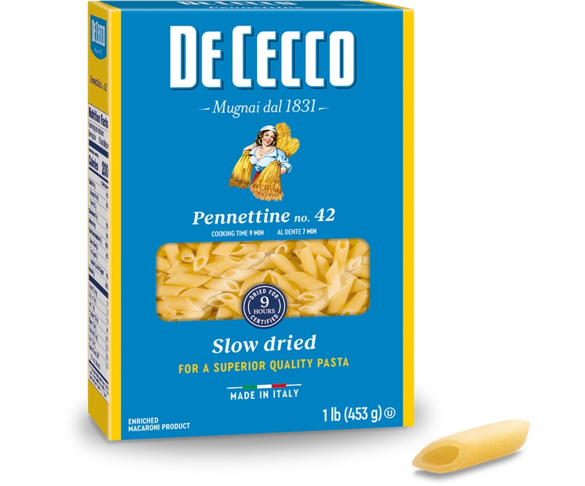 De Cecco Pennettine, #42, 1 lb | 453 g