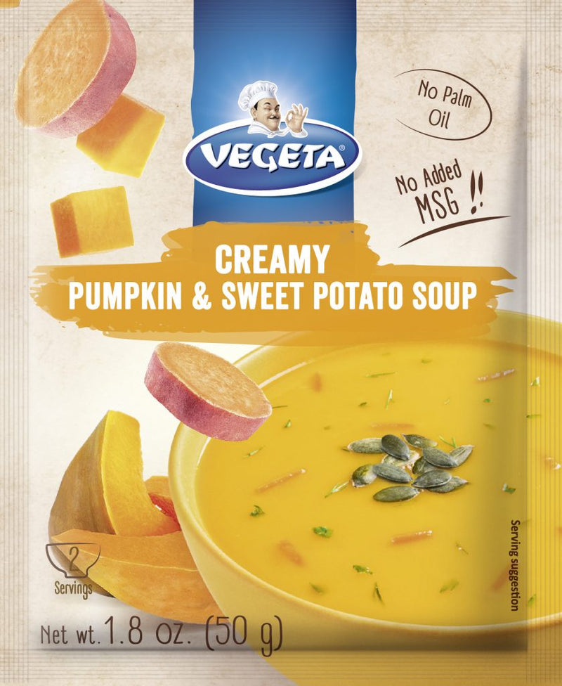 Vegeta Creamy Pumpkin & Sweet Potato Soup, 1.8 oz