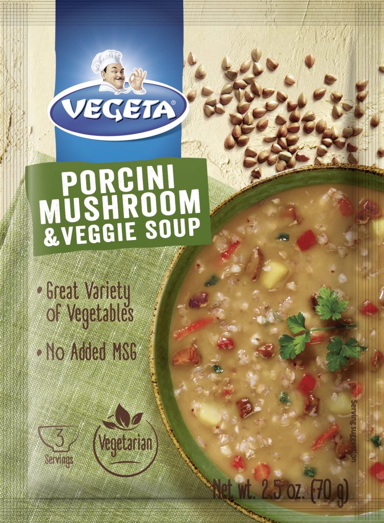 Vegeta Porcini Mushroom & Veggie Soup, 2.5 oz