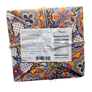 Colorful package of Vergani chocolate with decorative design