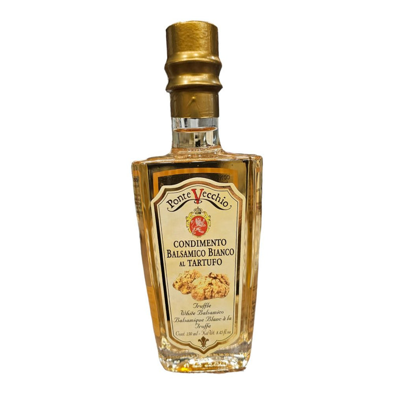 Ponte Vecchio Balsamico Bianco, White Balsamic Flavored White Truffle, 8.45 fl oz | 250ml