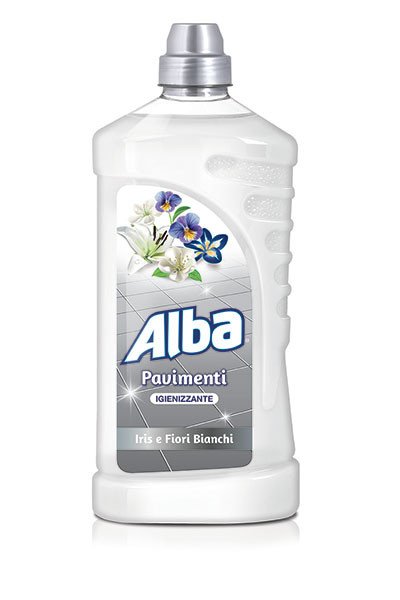 Alba Floor Cleaner, Iris and White Flowers Scent, 33.8 oz | 1000 ml