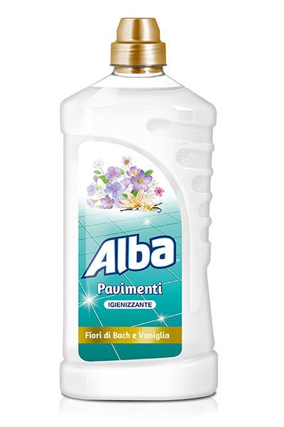 Alba Floor Cleaner – Bach Flowers & Vanilla Scent, 33.8 oz | 1000 ml
