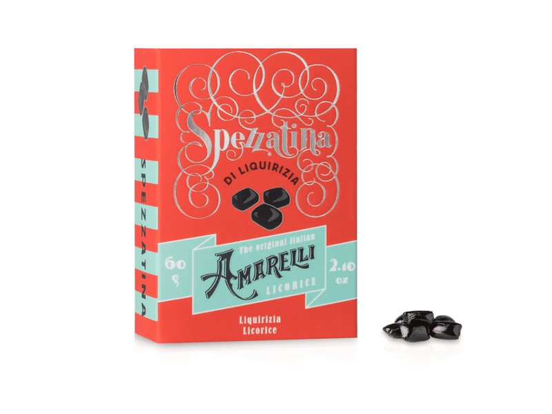 Amarelli Spezzatina - Black Licorice, 2.10 oz | 60g