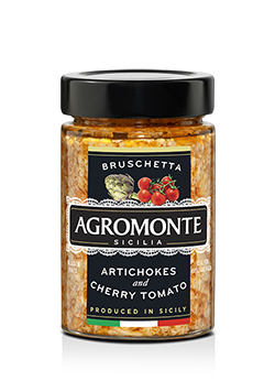 Agromonte Bruschetta Artichokes & Cherry Tomato Spread, 7.05 oz | 200g