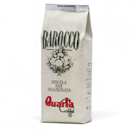 Quarta Caffè Miscela BAROCCO Coffe Beans, 1 kg | 35.27 oz