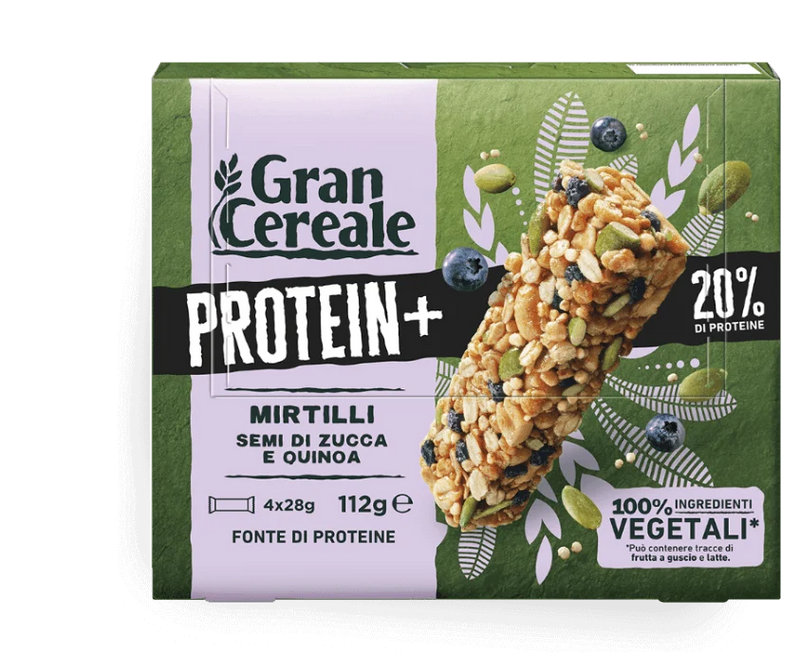 Gran Cereale Blueberries, Pumpkin Seeds & Quinoa Snack Bars – 4 Pack – 3.95 oz (112g)