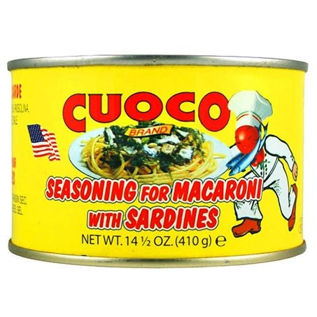 Cuoco Seasoning for Marcaroni with Sardines, Pasta con Sarde, 410g