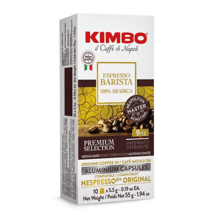 (Best By 26/10/23) Kimbo Armonia 100% Arabica 9 Nespresso Compatible
